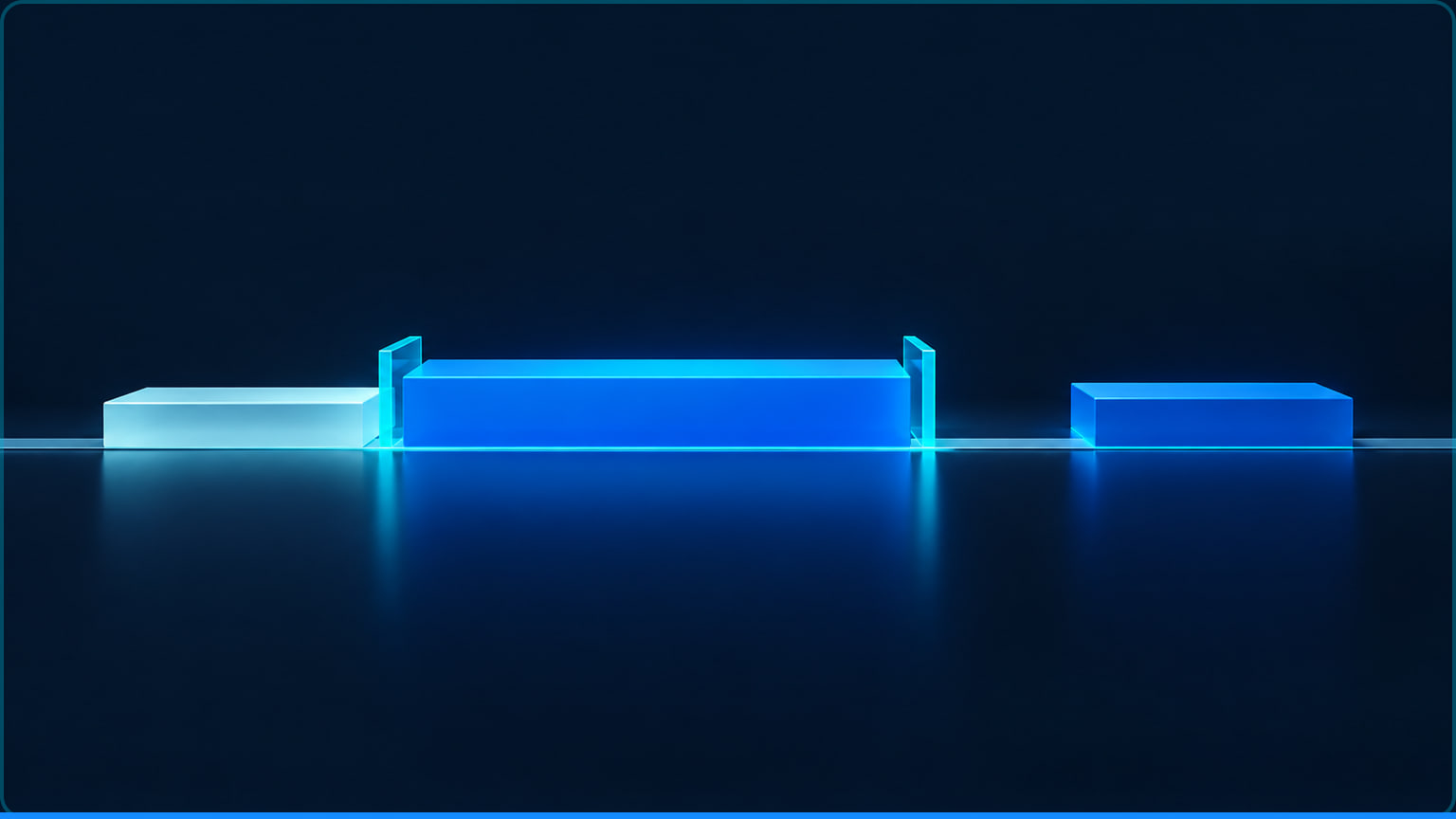 A transaction boundary encloses checked execution effects; the validation prefix and later activity on another transaction or chain remain outside, while a failed check leaves inclusion and gas payment intact.